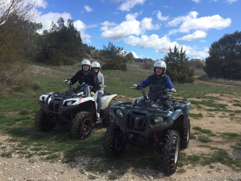 RANDONNÉE QUAD D'ANNIVERSAIRE DANS LE VAR