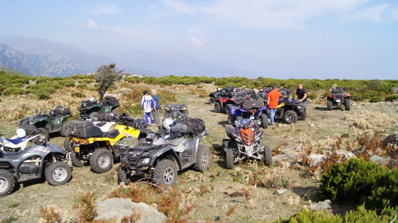 RANDONNÉE QUAD POUR LES PROPRIETAIRES DE QUAD AU PIED DE LA SAINTE BAUME