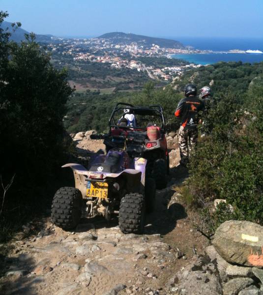 RANDONNÉE QUAD EN CORSE 3 JOURS